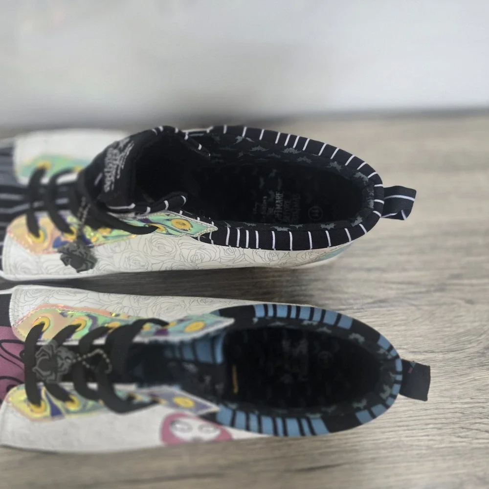 Disney The Nightmare Before Christmas Women's Sneakers Mid Top Shoes Size 11‎ US